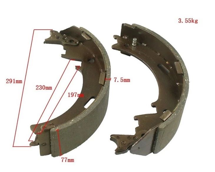 Hanzhi Forklift Spare Parts Brake Shoe For Hyster, H3.00DX (B966-D1) factory