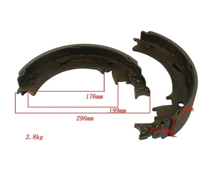 Forklift Spare Parts Brake Shoe For Tailift Forklift (B3605-D1) factory