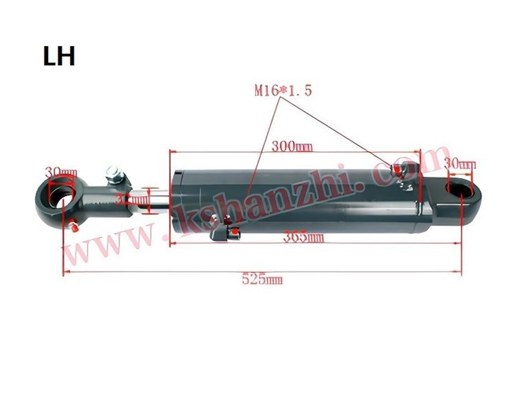 New Arrival Hydraulic Tilt Cylinder For JAC 3 Ton (QXYGJAC3TXK) factory