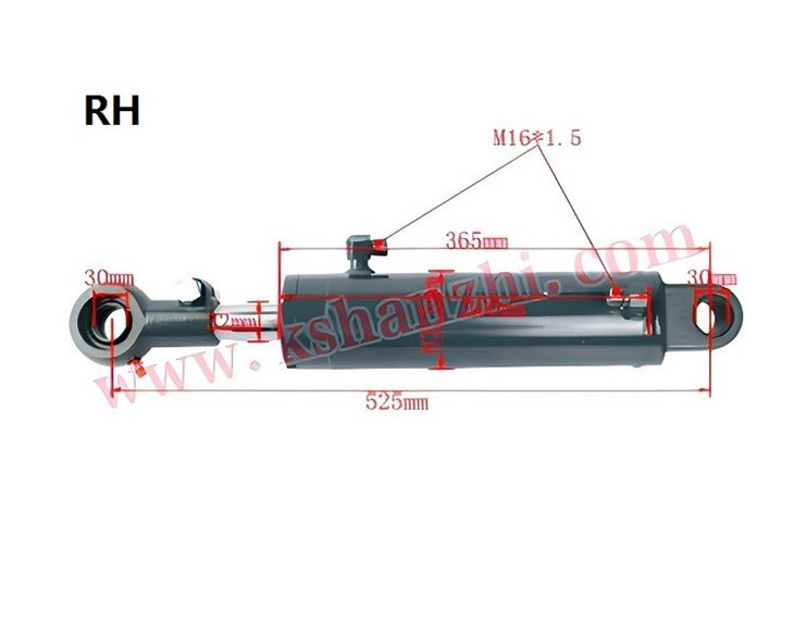 New Arrival Hydraulic Tilt Cylinder For JAC 3 Ton (QXYGJAC3TXK) price