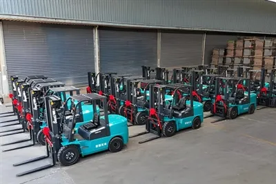 Baoli Delivered 20 X3B Electric Forklifts To A Chemical Fiber Enterprise in J...