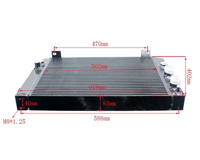 3511070500, Forklift Parts Radiator for perkins, lin. H20-30D-2(351-02)