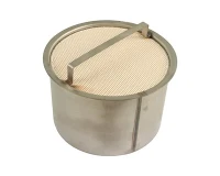 Black Smoke Particle Interceptor Filter Element For 5 Ton Forklift (WQJHLX-D1)