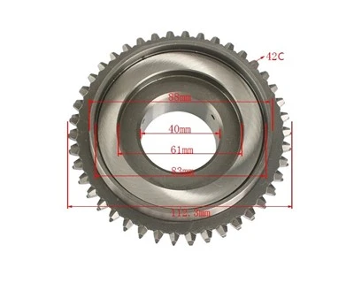 Forklift Parts 12493-42081/15573-42081 Gear, Counter Shaft High Speed For Hl, Cpcd10~30