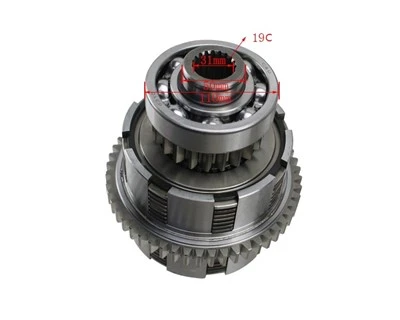 Forklift Parts 128E3-80231 Hydraulic Clutch Assembly For Baoji 4.5 Ton, Original