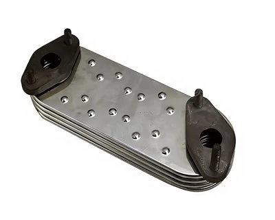 Forklift Parts 21355-06J01 Engine Oil Cooler Assembly For Nissan TD42, 100% Premium