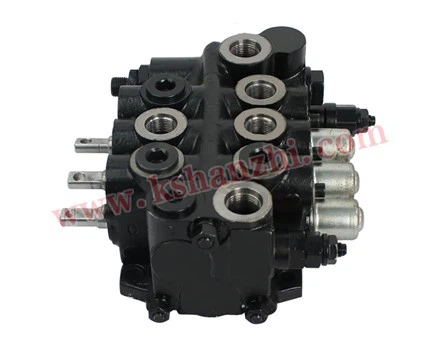 Hanzhi Forklift Parts 410105-00029A Daewoo 3 Spools Hydraulic Control Valve