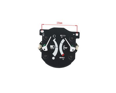 Forklift Parts 57103-23600-71 Gauge- Water Temperature& Fuel For 6FD10-30, O.E Parts