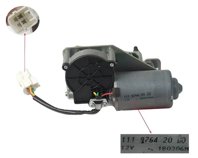 Forklift Parts 58530-26600-71 Rear Wiper Motor 12V For 8FD10~80N, Genuine