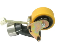 Forklift Parts Auxiliary Wheel 125*60-20, Wheel Bracket Assembly For Linde. T20SP