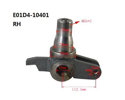 Forklift Parts E01D4-10401/E01D4-10201 Steering Knuckle For H2000, CPCD45