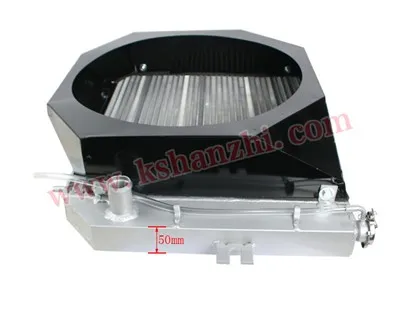 Forklift Parts K9EP2-10201 Mechanical Aluminum Radiator For Hl "K" Series, Quanchai 4C2/2-3T