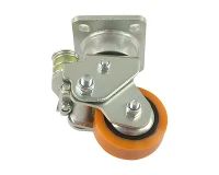 Forklift Parts PU Caster Wheel, Auxiliary Wheel Bracket Assembly For Linde, MT15 (WSL000440)