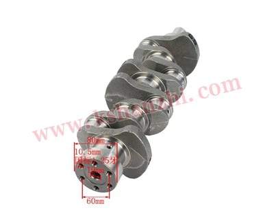 Forklift Spare Parts 12200-60K00 Engine Crankshaft For Nissan H25, Best Quality