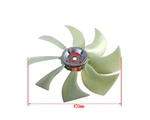 Forklift Spare Parts Fan Blade For Cummins QSF2.8 (FSY-KMS)