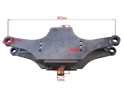 Original Quality Parts Axle Rear For 3 Ton Hyundai Forklift, Sturdy And Durable (XDHQT-D1)