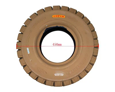 Hanzhi Forklift Tyre, Rubber Solid Tire, Forklift Parts 500-8 Eco-friendly Tire