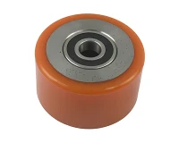 Steel Core, 127*74-25 Polyurethane PU Roller- Load Wheel For Hyster. N30Z, 100% Premium