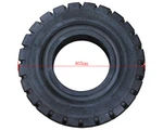 Wholesale Forklift Tyre, Forklift Parts 16*6-8 Rubber Solid Tire For Sale
