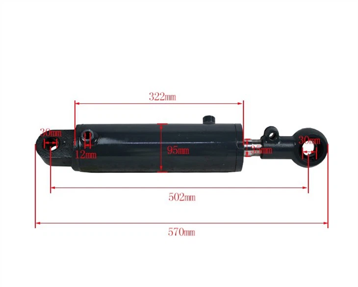 Heli H2000 3.5T HydraulicTilt Cylinder Left