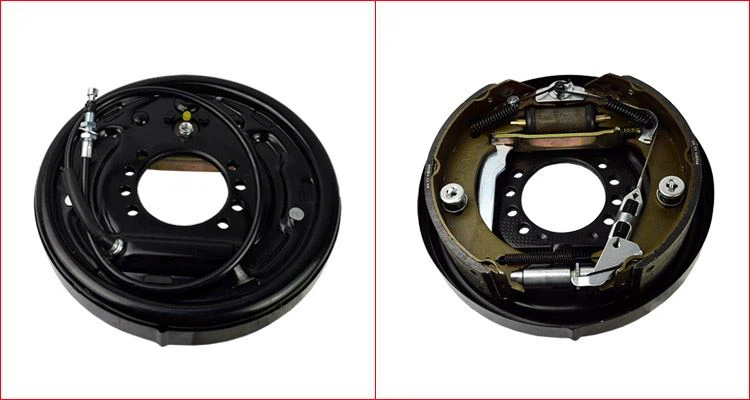 Forklift brake assembly construction