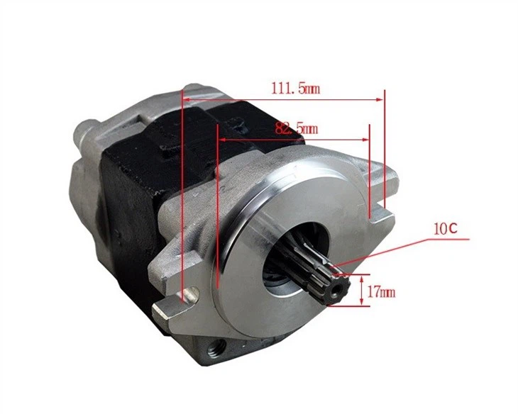 117M7-10321 Forklift Parts Hydraulic Pump For H2000,C240,Z5,T6