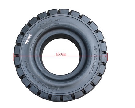 Factory Direct Sale Forklift Parts 18*7-8 Rubber Solid Tire