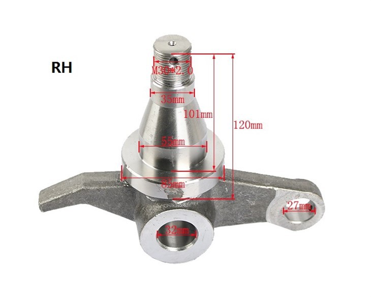 H2464-32182/H2464-32172 Steering Knuckle for H2000 CPCD20~30,Original